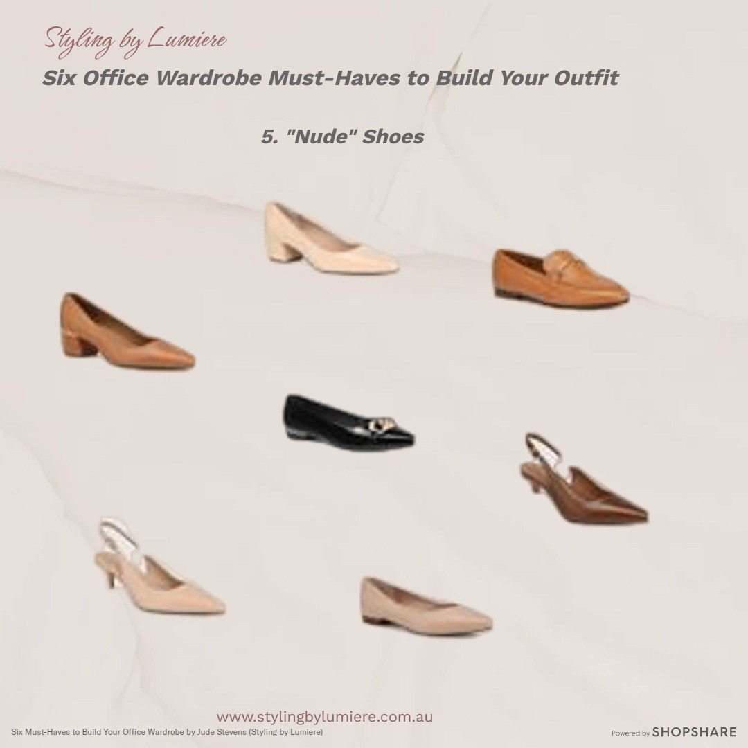 5. Nude shoes